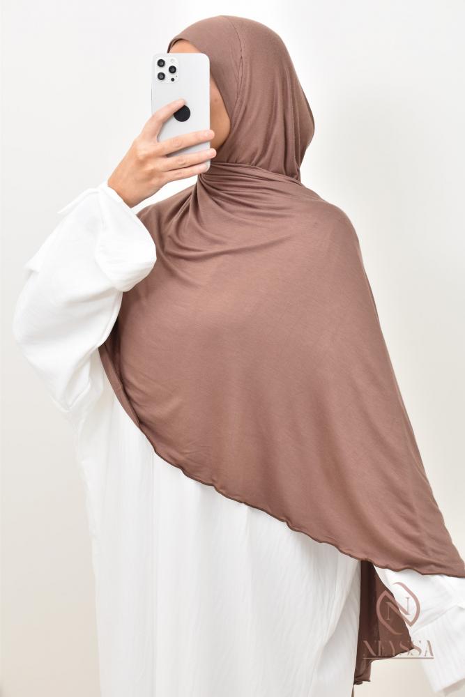 Hijab zum Überziehen Premium-Jersey One Loop