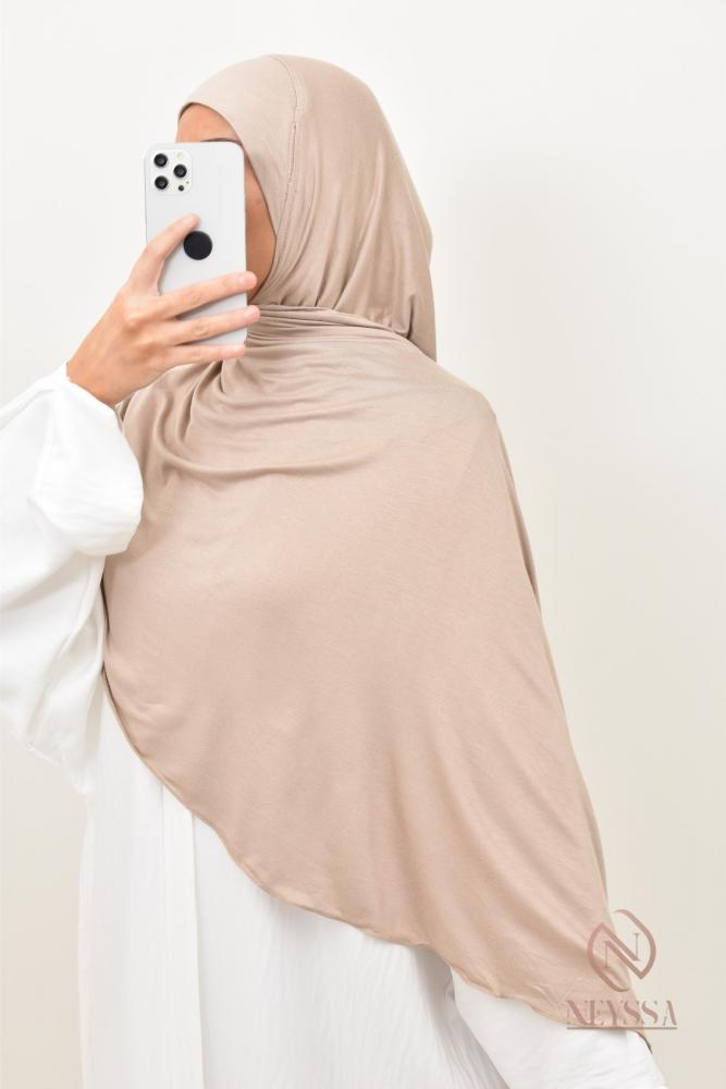 Hijab zum Überziehen Premium-Jersey One Loop