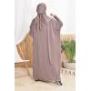 Khimar Badeanzug taupe dunkel