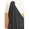 Burkini long hijab à nouer LUJAYN Noir