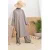 ABU DAHBI loose fit burkini Taupe