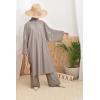 ABU DAHBI loose fit burkini Taupe