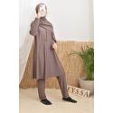 Burkini femme ATLANTIS Taupe Foncé