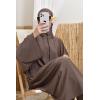 ABU DAHBI loose-fit burkini Dark taupe