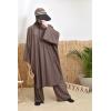 ABU DAHBI loose-fit burkini Dark taupe