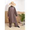 ABU DAHBI loose-fit burkini Dark taupe