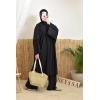 ABU DAHBI loose-fitting burkini Black