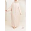 Satin-effect abaya neyssa shop