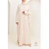 Satin-effect abaya neyssa shop