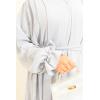 Abaya Dubai Umbrella DJELIKA pearl grey