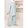 Ensemble chemise pantalon effet lin HIYAM