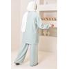 Ensemble chemise pantalon effet lin HIYAM