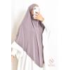 Khimar Jersey double croisé pointu