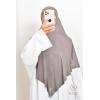 Khimar jersey à zip SAKINA