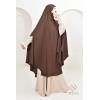 Long silk Khimar from Medina with slit Umm Abdurrahman