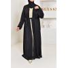 Abaya caftan Emine Noir