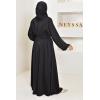 Abaya caftan Emine Noir