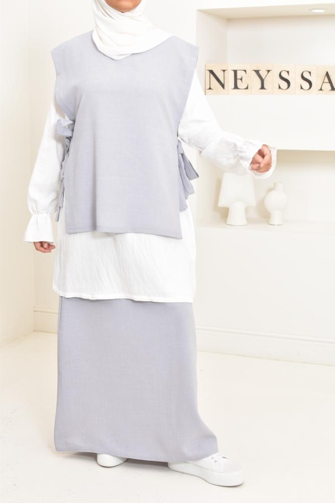 Chafika skirt tunic set