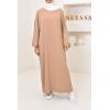 Delia ribbed jersey maxi dress