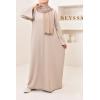 Corduroy T-shirt long dress Kadya