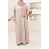 Corduroy T-shirt long dress Kadya