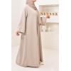 Corduroy T-shirt long dress Kadya