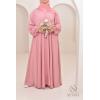 Abaya Dubaï Umbrella SAMAR Rose Tendre