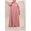 Abaya Dubai Umbrella SAMAR Soft Pink