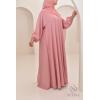 Abaya Dubaï Umbrella SAMAR Rose Tendre