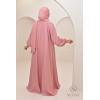 Abaya Dubaï Umbrella SAMAR Rose Tendre