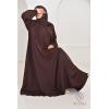 Abaya Dubaï Umbrella SAMAR Chocolat