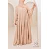 Abaya Dubaï Umbrella SAMAR Beige