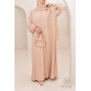 Abaya Dubaï Umbrella SAMAR Beige