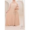 Abaya Dubaï Umbrella SAMAR Beige