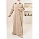 Abaya aus gerippter Maschenware AYNA