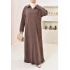 Abaya aus Rippstrick NAWEL