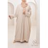 Long linen effect kimono neyssa shop