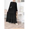 Loose-fitting bohemian dress for Muslim women