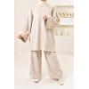 Hadriya corduroy palazzo tunic set