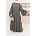 Abaya aus Samt Umm Khadijâa