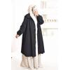 Parka longue noir ILHAM