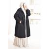 Parka longue noir ILHAM