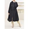 ILHAM long black parka