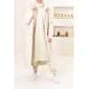 Parka longue beige reversible Winter