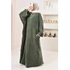 CHAHLA oversized velvet abaya