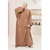 Oversize-Abaya aus Cord CHAHLA