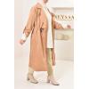 Daliya Suede Trench