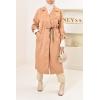 Trench long et oversize femme modeste