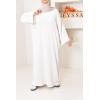 Oversize-Abaya aus Kordelzug Houda