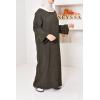 Abaya velours cotelé oversize Houda